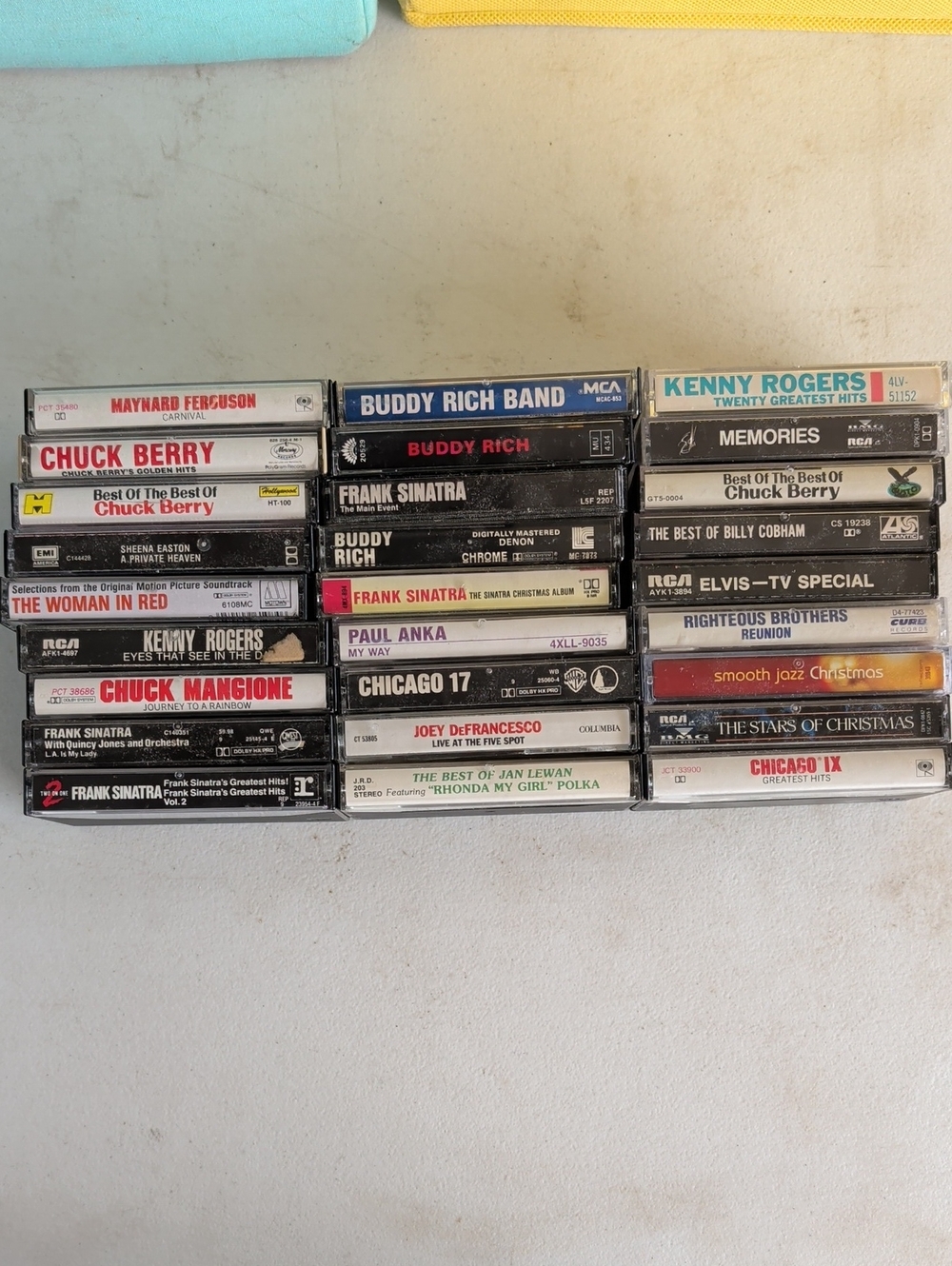 Vintage Cassette Tape Collection - Mixed Artists.